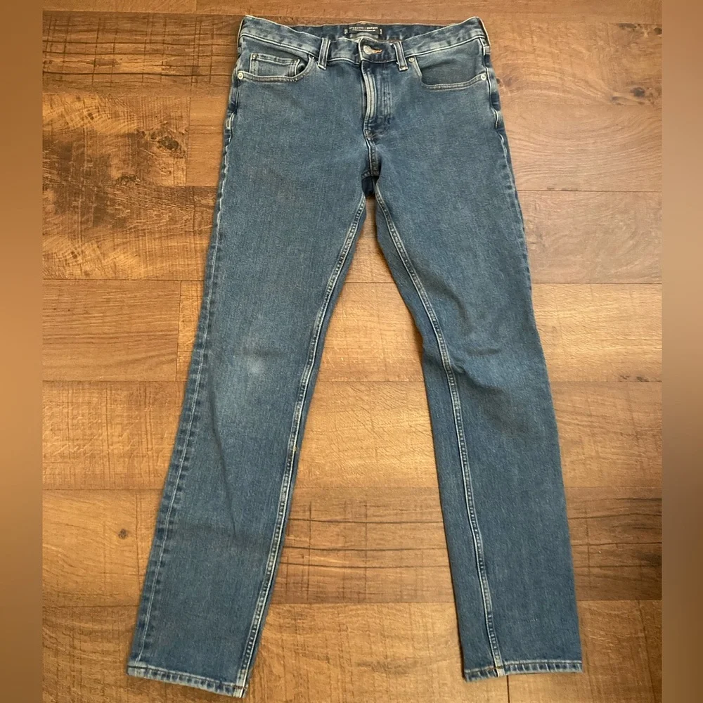 EVERLANE Uniform The Slim 4 Way Stretch Organic Jean Premium Denim Men’s 31x32
